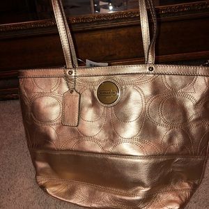 Gold Coach Purse